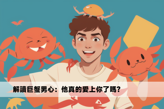 解讀巨蟹男心：他真的愛上你了嗎？