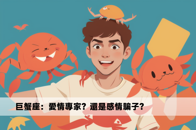 巨蟹座：愛情專家？還是感情騙子？ 