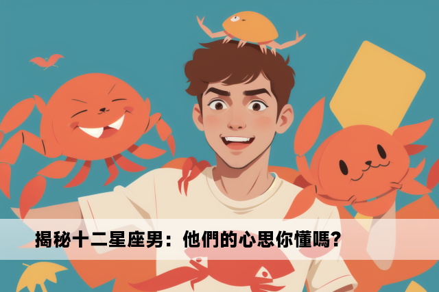 揭秘十二星座男：他們的心思你懂嗎？